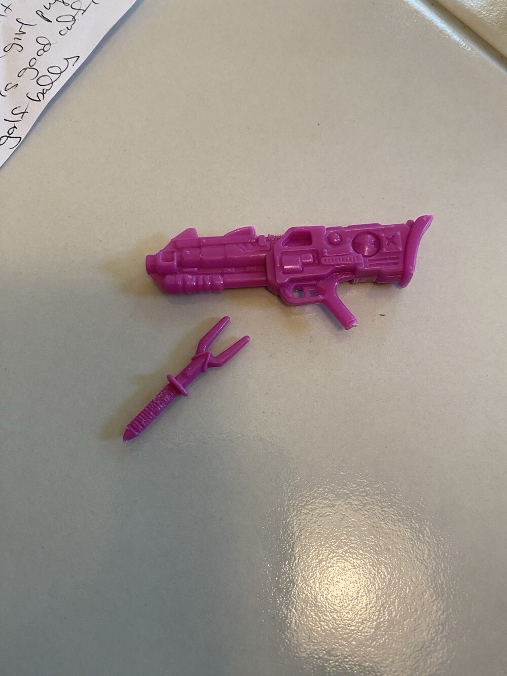 General Hawk V4 G.I. Joe 1993 Vintage Rifle & 1993 Ninja Force Dueling Knife